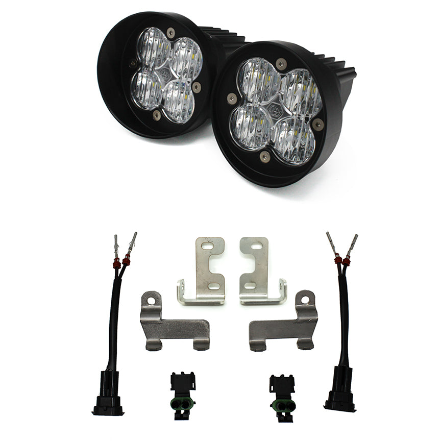 Baja Designs 447676 Squadron-R Sport Fog Pocket Light Kit for Select Toyota Highlander, Toyota RAV4