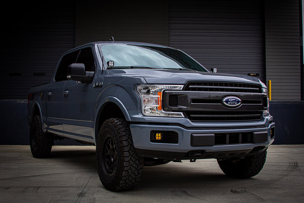 Baja Designs 447680 Ford Squadron Sport A-Pillar Light Kit for Select Ford F-150