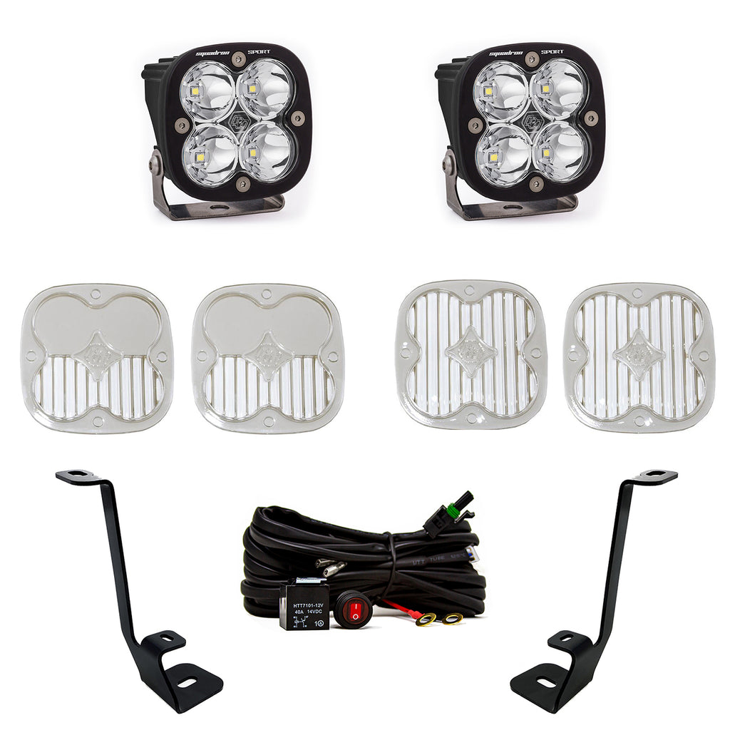 Baja Designs 447695 Squadron Sport A-Pillar Light Kit for Select Ford F-150