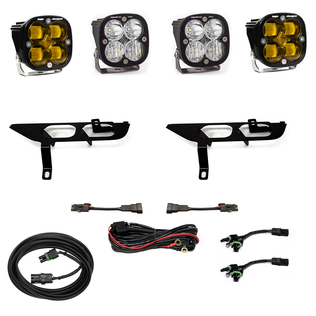 Baja Designs 447698 Squadron SAE/Sport Fog Pocket Light Kit for Select Ford F-150