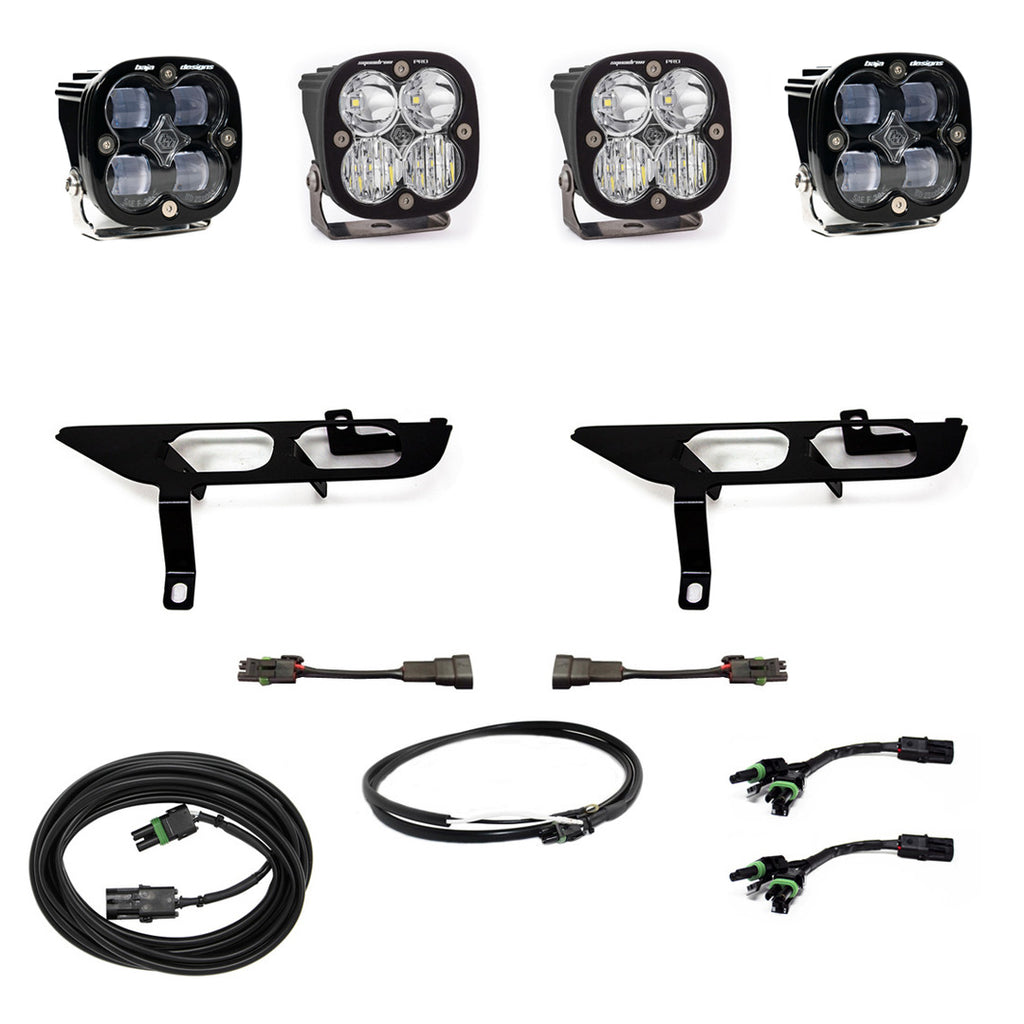 Baja Designs 447699UP Squadron SAE/Pro Fog Pocket Light Kit for Select Ford F-150