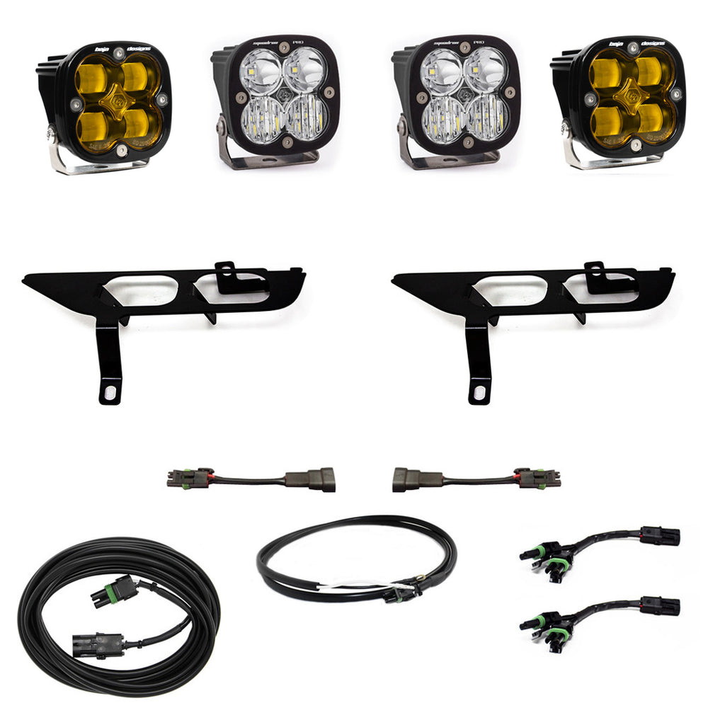 Baja Designs 447700UP Squadron SAE/Pro Fog Pocket Light Kit for Select Ford F-150