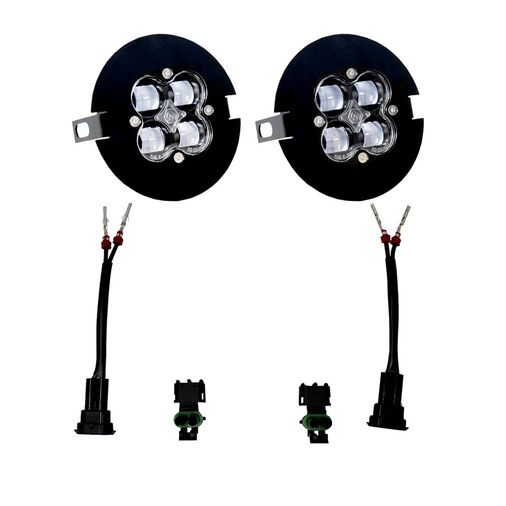 Baja Designs 447702 Squadron SAE Fog Pocket Light Kit for Select Ford F-150, Toyota Tacoma, Toyota Tundra