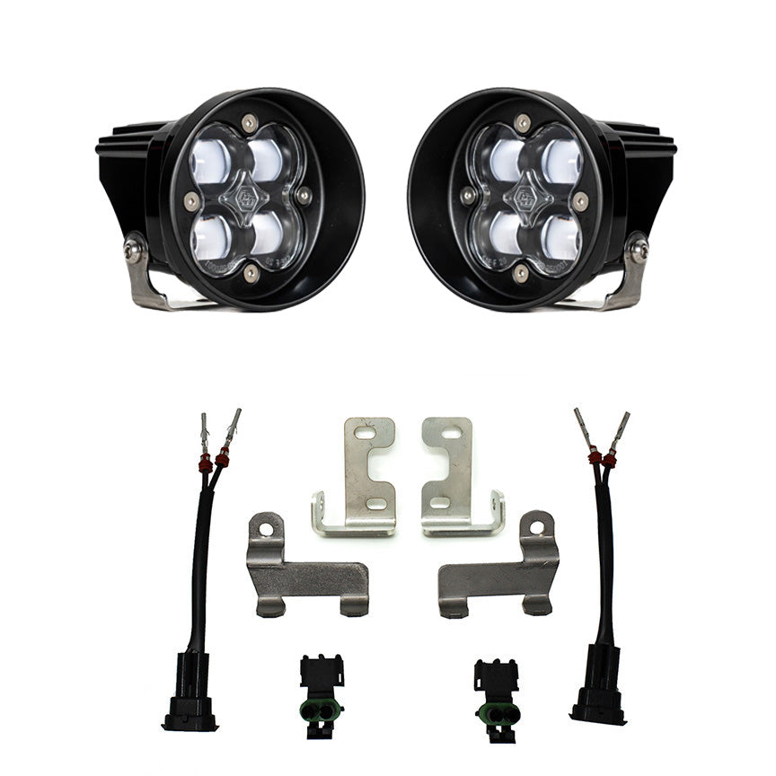 Baja Designs 447703 Squadron-R SAE Fog Pocket Light Kit for Select Toyota Highlander, Toyota RAV4