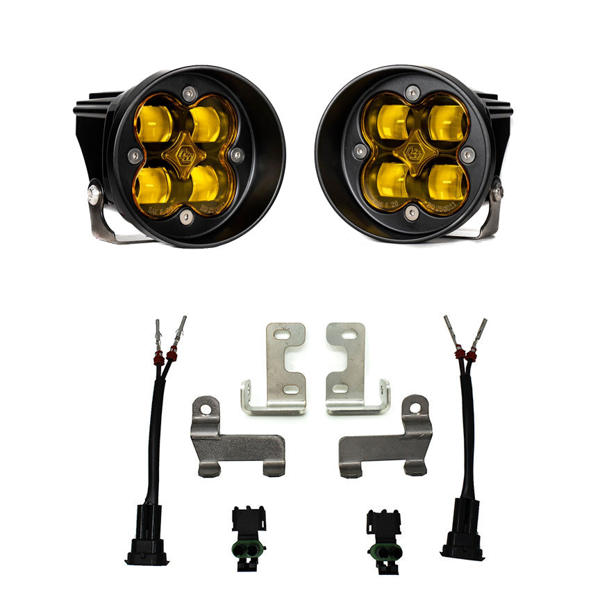 Baja Designs 447704 Squadron-R SAE Fog Pocket Light Kit for Select Toyota Highlander, Toyota RAV4