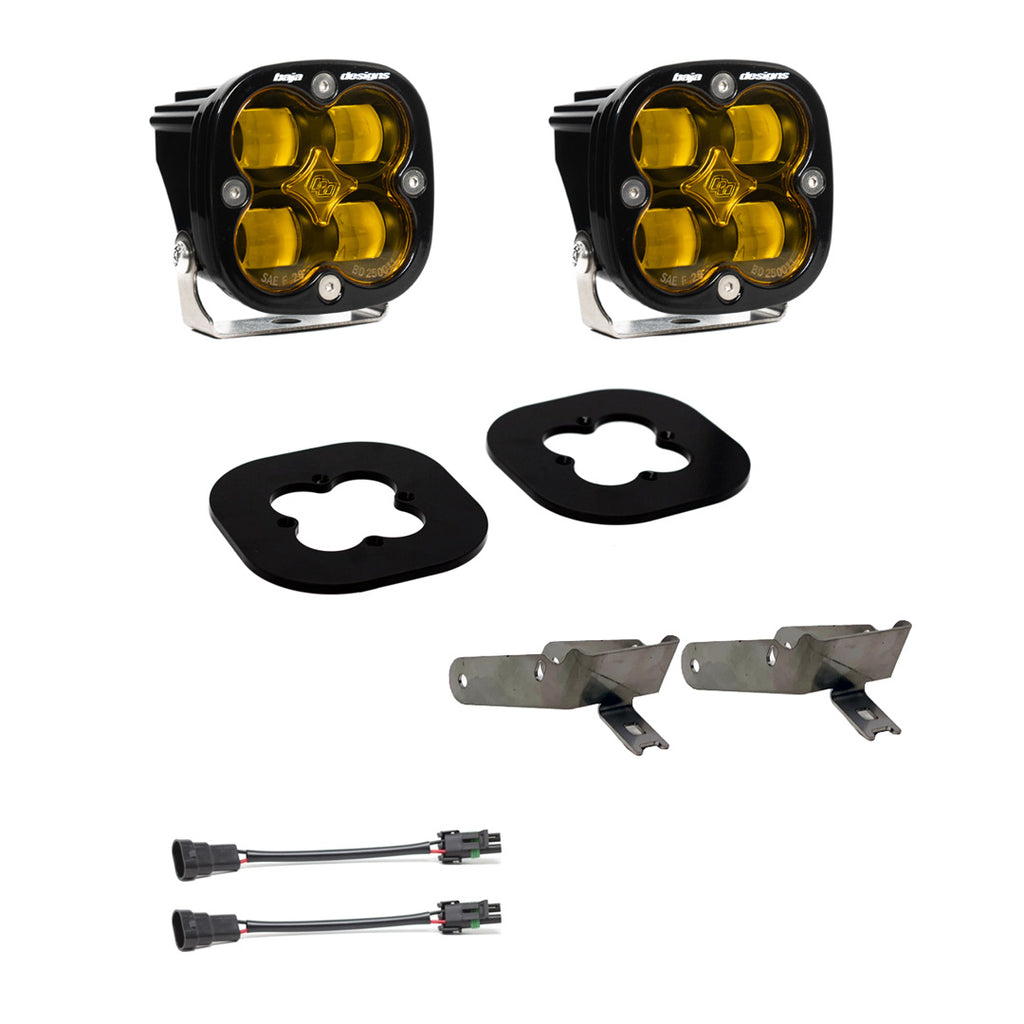 Baja Designs 447731 Squadron SAE Fog Pocket Light Kit for Select Ford F-250 Super Duty, Ford F-350 Super Duty