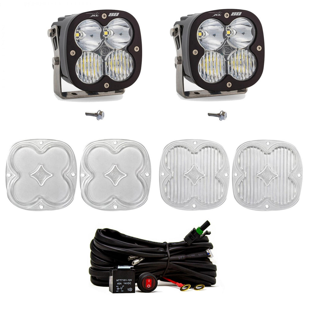 Baja Designs 447751 Ford XL80 A-Pillar Light Kit for Select Ford Bronco