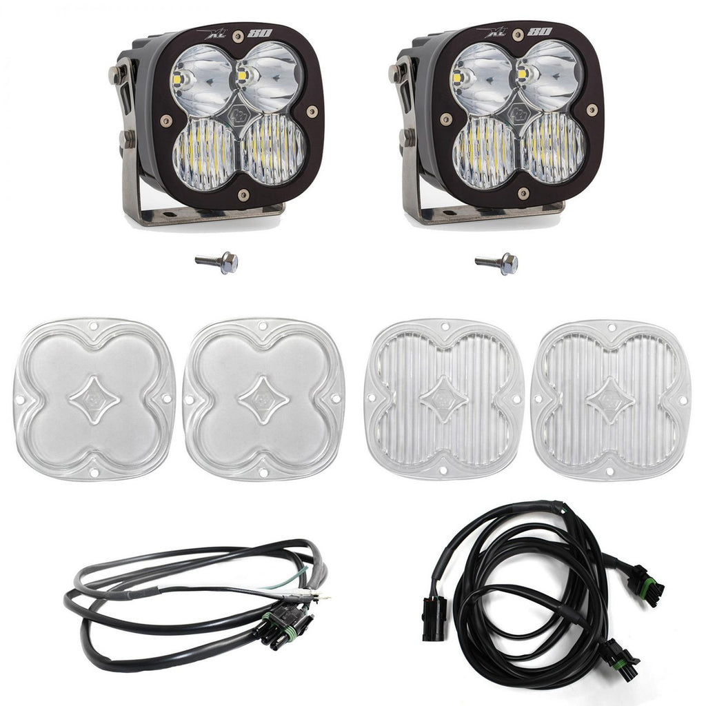 Baja Designs 447751UP Ford XL80 A-Pillar Light Kit for Select Ford Bronco