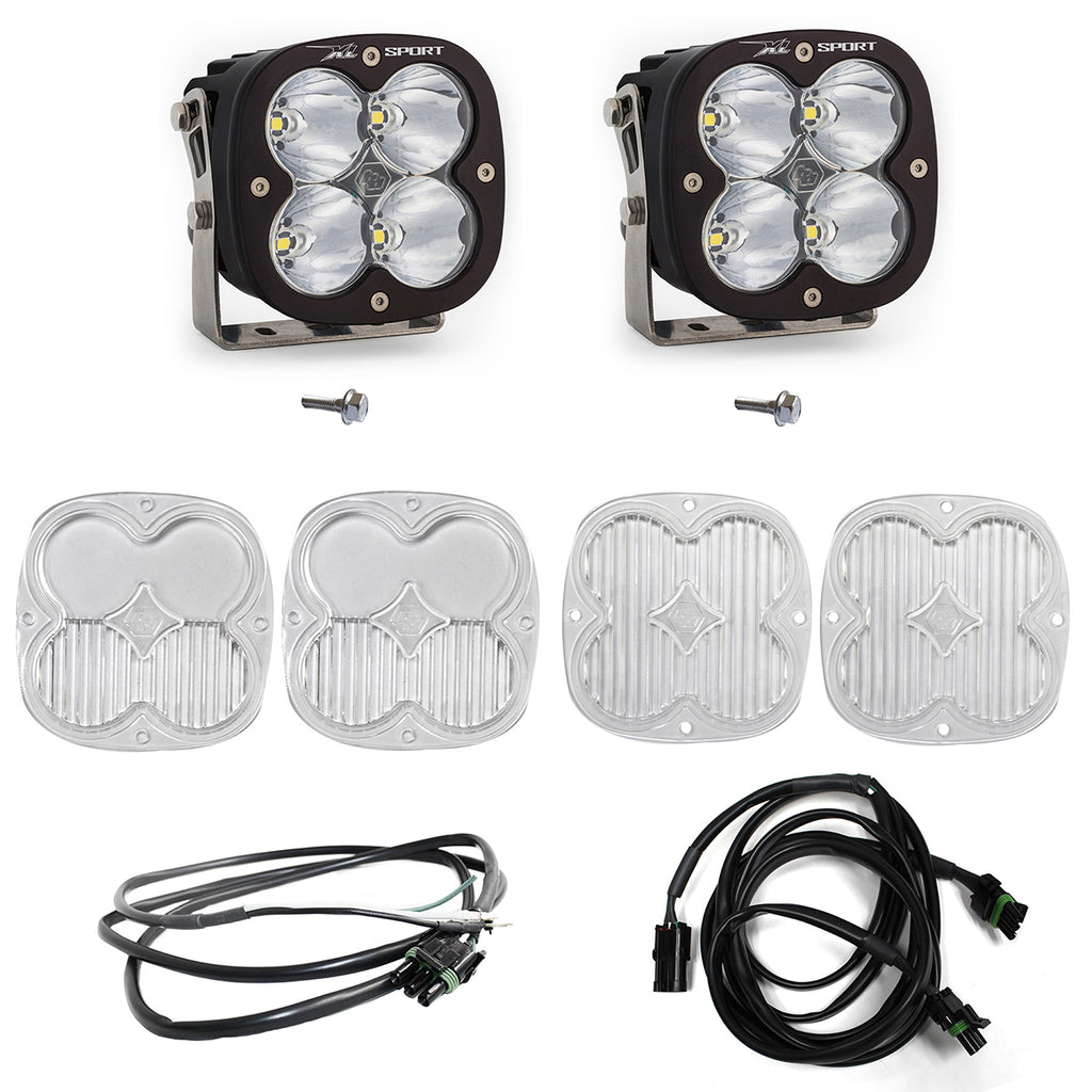 Baja Designs 447753UP XL Sport A-Pillar Light Kit for Select Ford Bronco