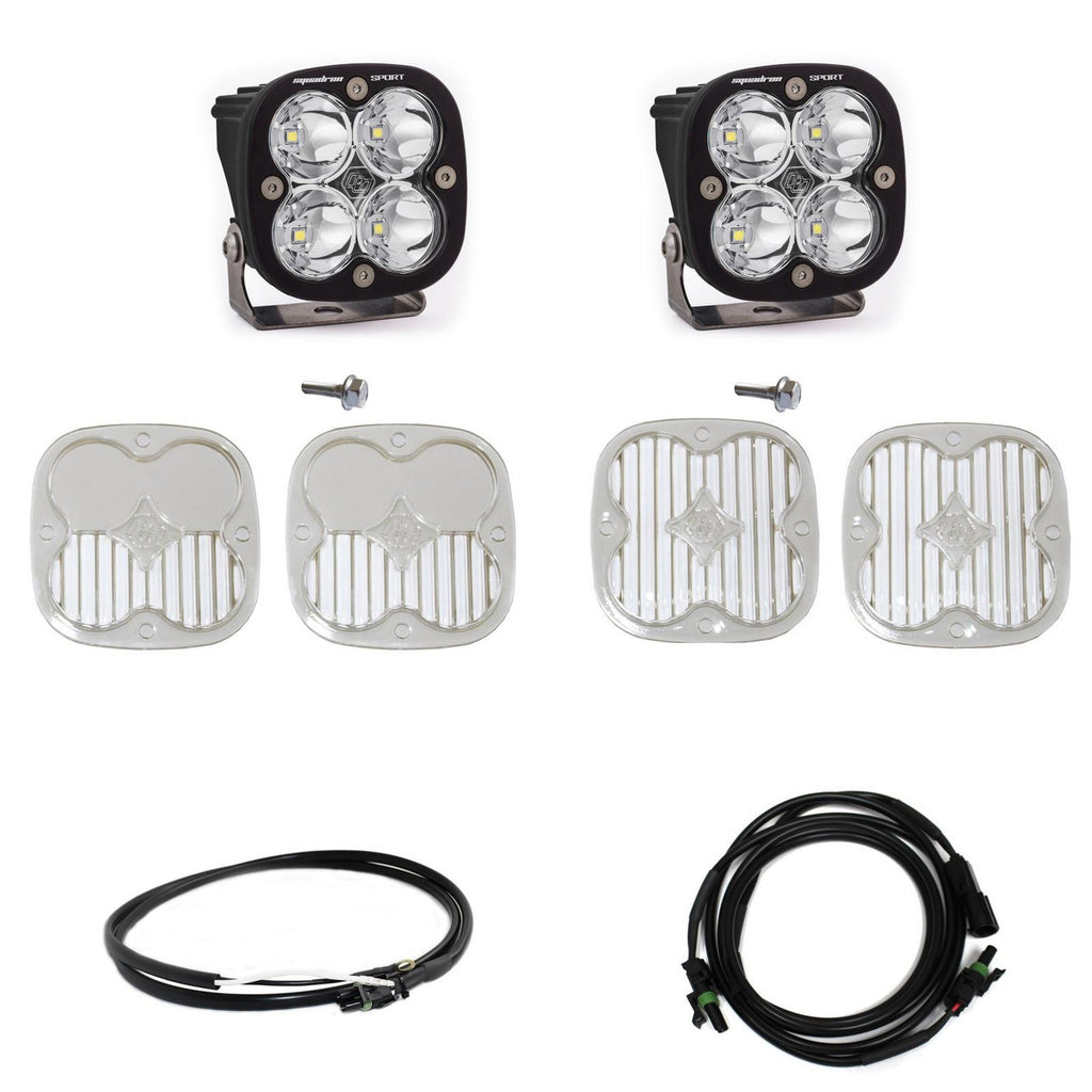 Baja Designs 447755UP Squadron Sport A-Pillar Light Kit for Select Ford Bronco