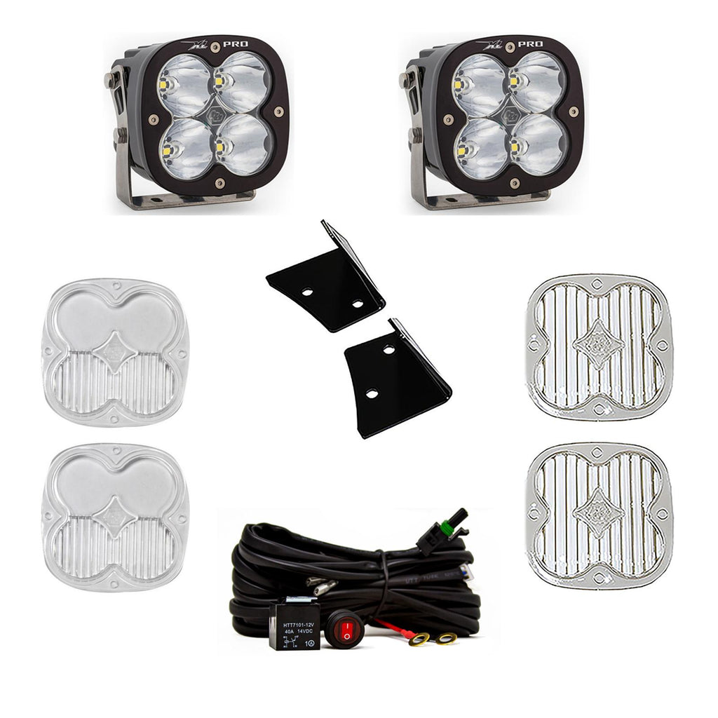 Baja Designs 447799 XL Pro A-Pillar Light Kit for Select Jeep Wrangler, Jeep Wrangler JK