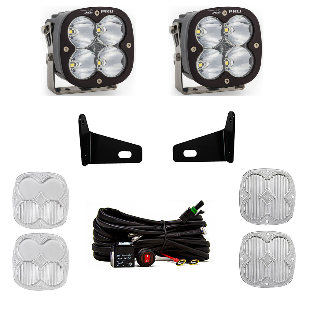 Baja Designs 447805 XL Pro A-Pillar Light Kit for Select Can-Am Maverick X3 900 HO, Can-Am Maverick X3 DS Turbo, Can-Am Maverick X3 DS Turbo R, Can-Am Maverick X3 DS Turbo RR, Can-Am Maverick X3 Max DS Turbo, Can-Am Maverick X3 Max DS Turbo R, Can-Am