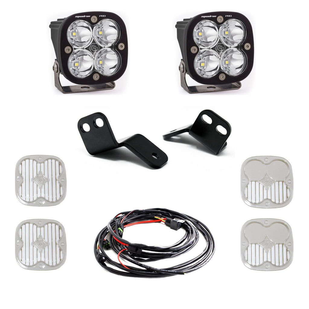Baja Designs 447821 Squadron Pro A-Pillar Light Kit for Select Polaris RZR Turbo S, Polaris RZR Turbo S Lifted Lime LE, Polaris RZR Turbo S Velocity, Polaris RZR Turbo S4, Polaris RZR Turbo S4 Lifted Lime LE, Polaris RZR Turbo S4 Velocity, Polaris RZR XP