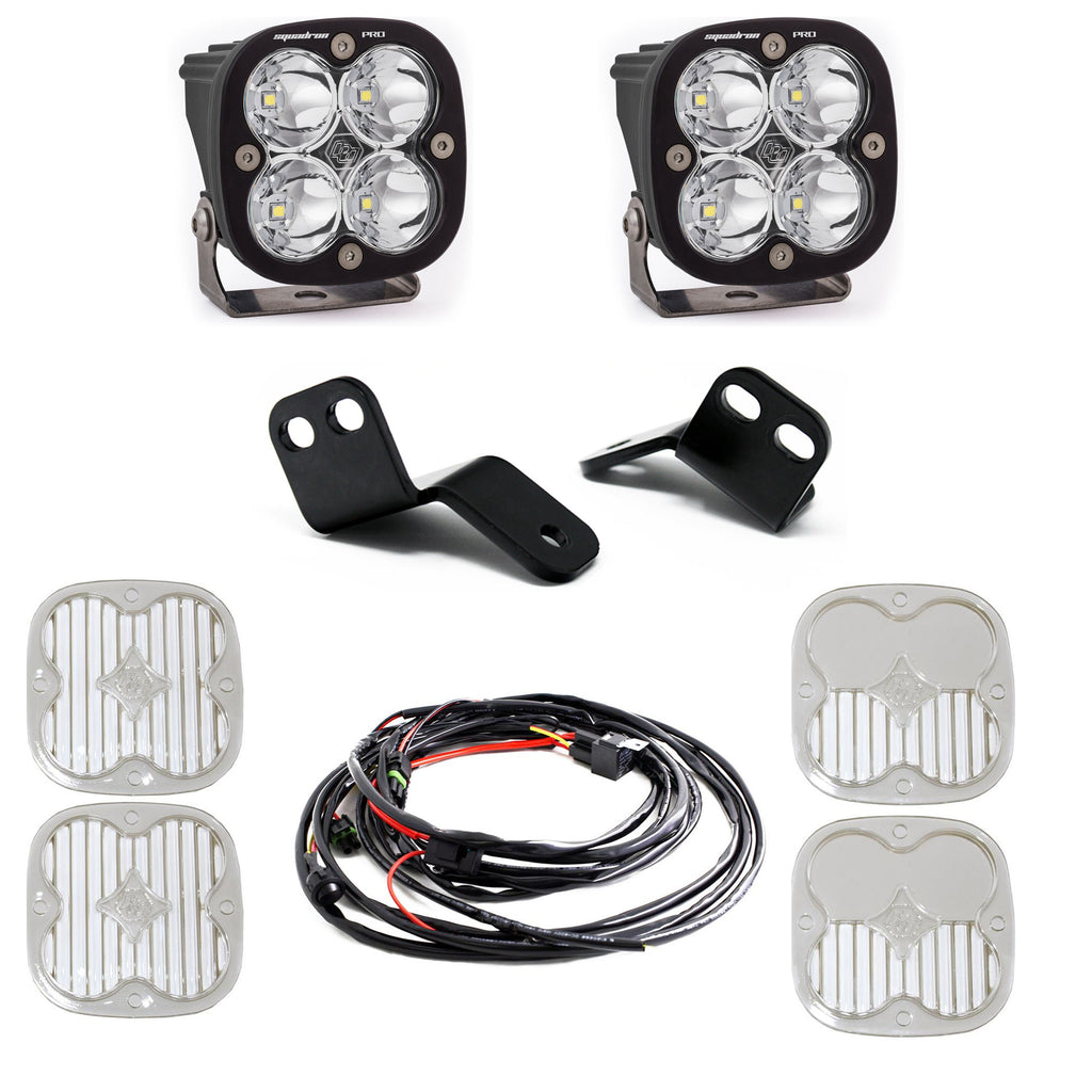 Baja Designs 447828 Squadron Pro A-Pillar Light Kit for Select Arctic Cat Wildcat XX, Arctic Cat Wildcat XX LTD, Arctic Cat Wildcat XX SE, Textron Wildcat XX, Textron Wildcat XX LTD
