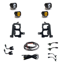 Load image into Gallery viewer, Baja Designs 447849 S1 Dual Fog Pocket Light Kit for Select GMC Sierra HD, GMC Sierra HD