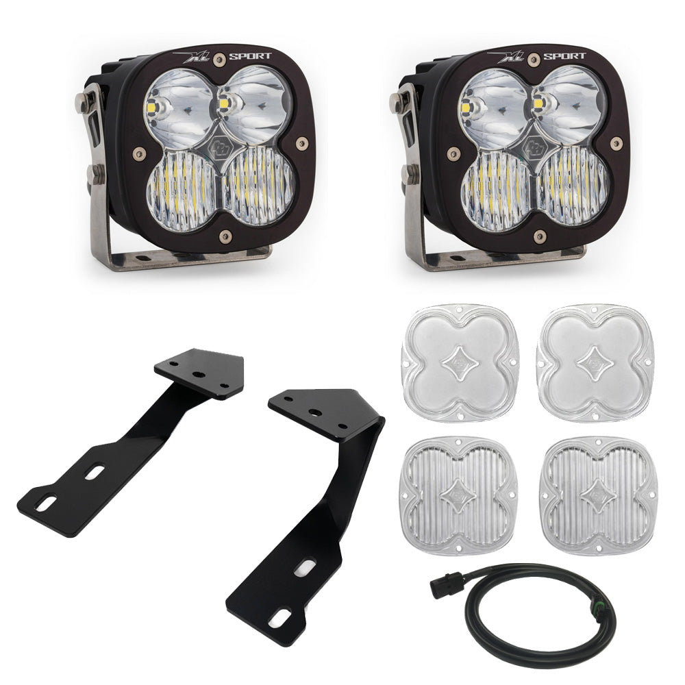 Baja Designs 447860 XL Sport A-Pillar Kit for Select Mercedes-Benz Sprinter 1500, Mercedes-Benz Sprinter 2500, Mercedes-Benz Sprinter 3500, Mercedes-Benz Sprinter