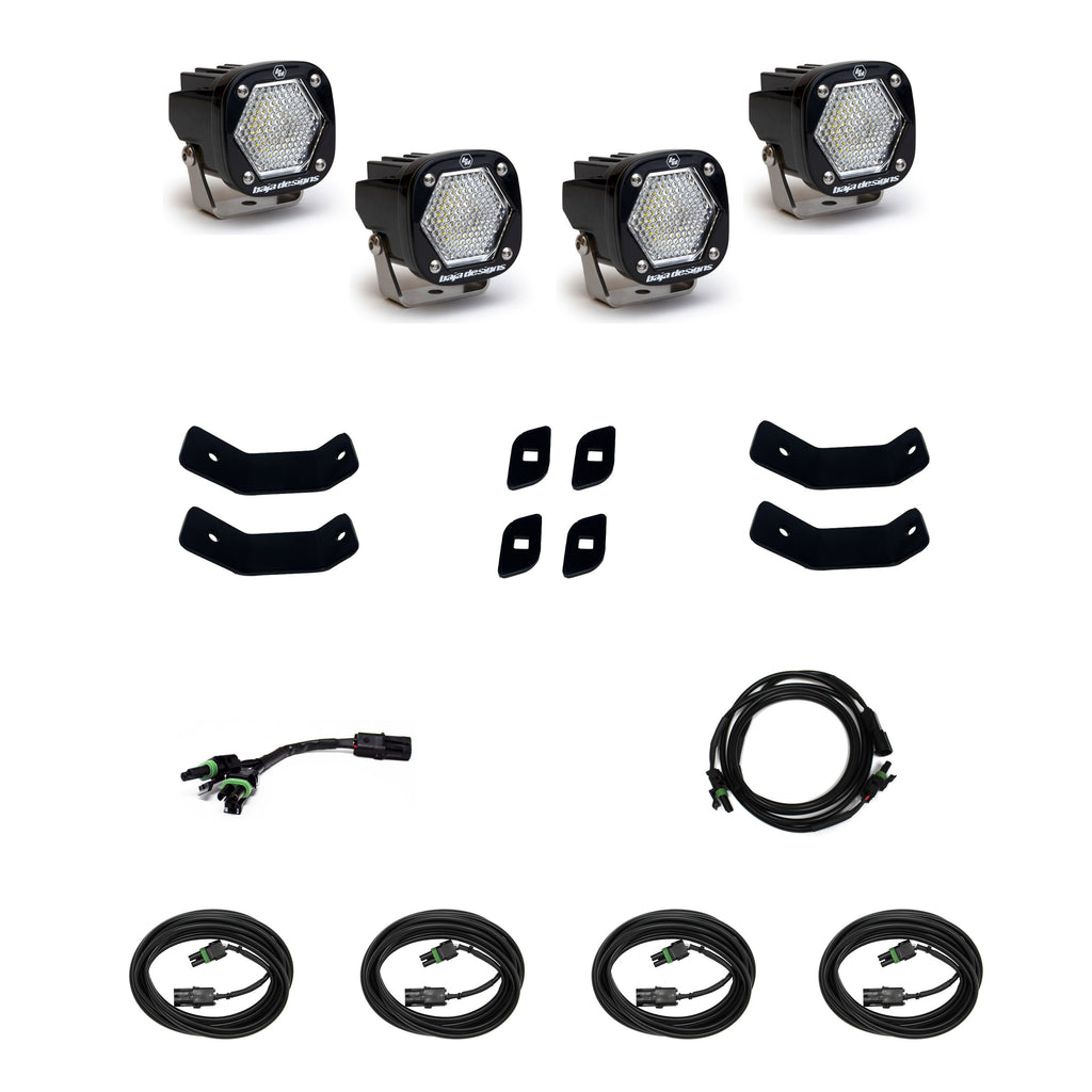 Baja Designs 447862 S1 Roof Rack Rail Kit for Select Mercedes-Benz Sprinter 1500, Mercedes-Benz Sprinter 2500, Mercedes-Benz Sprinter 3500, Mercedes-Benz Sprinter 3500XD