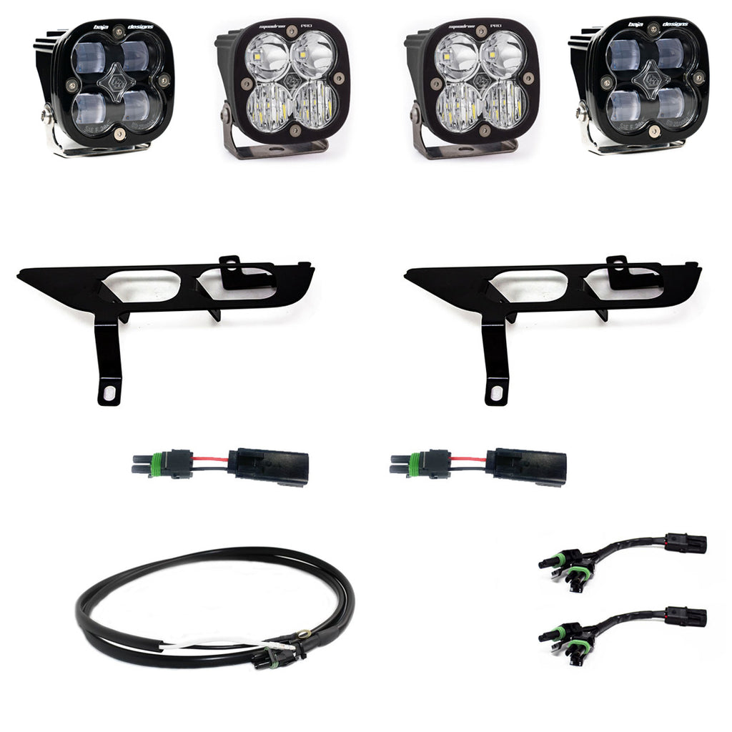 Baja Designs 447870UP Squadron SAE/Pro Fog Pocket Light Kit for Select Ford F-150