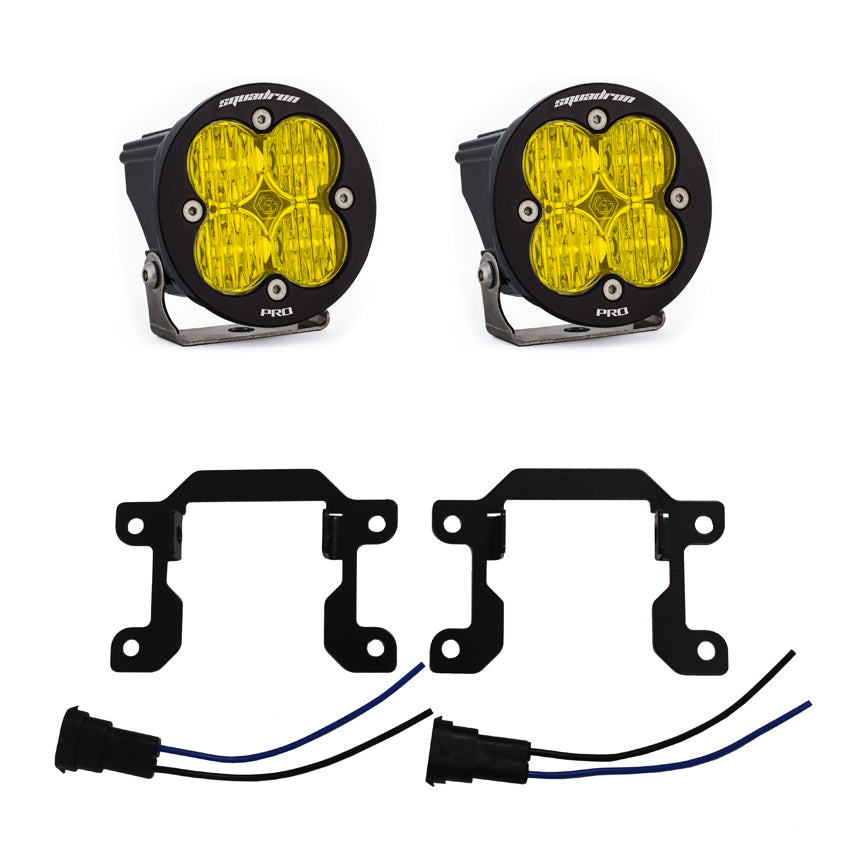 Baja Designs 448035 Squadron Sport Fog Pocket Light Kit for Select Ram 2500, Ram
