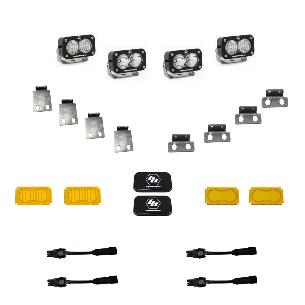 Baja Designs 448053 S2 Pro Dual Fog Pocket Light Kit for Select Ford F-150