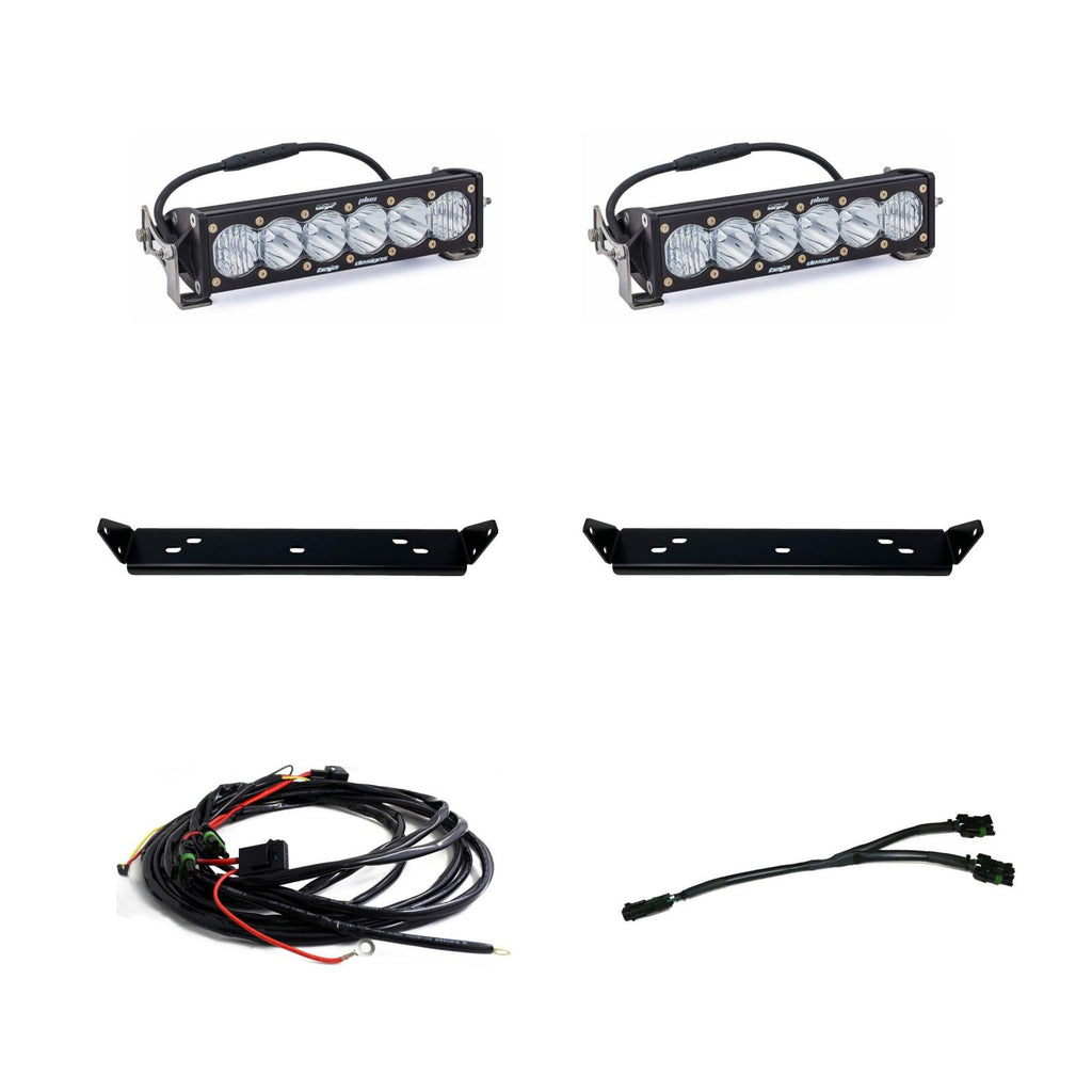 Baja Designs 448063 OnX6+ 10 Inch Dual Behind Grille Light Bar Kit for Select Ford F-150