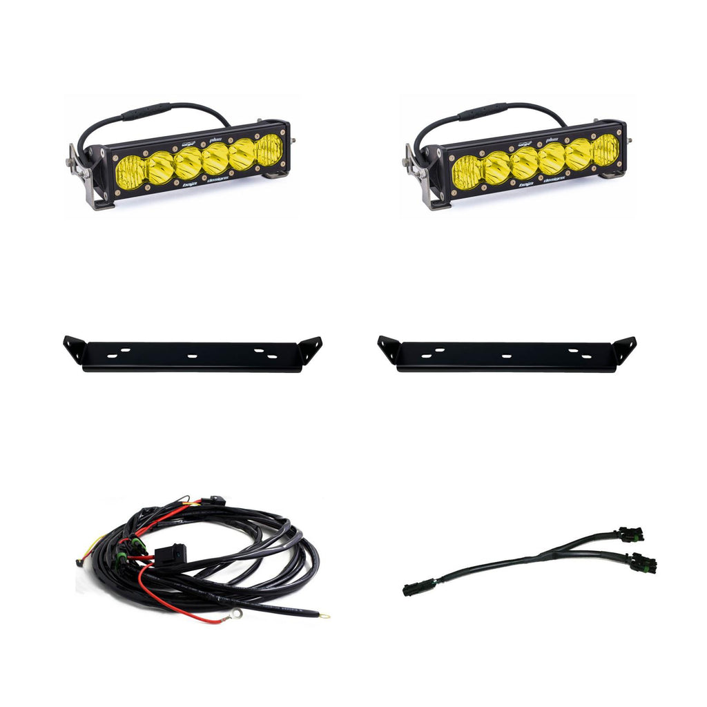 Baja Designs 448064 OnX6+ 10 Inch Dual Behind Grille Light Bar Kit for Select Ford F-150