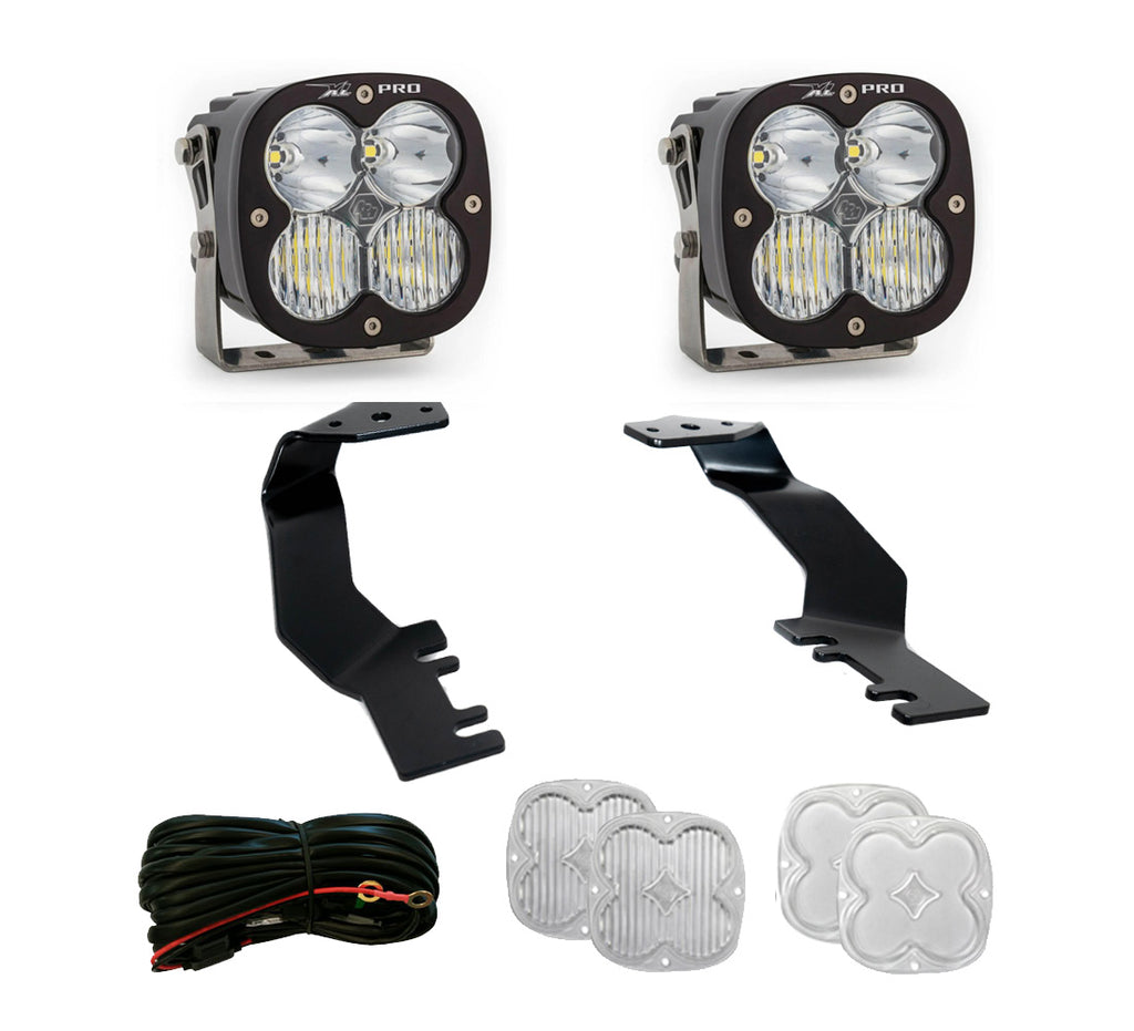 Baja Designs 448073 XL Pro A-Pillar Light Kit for Select Toyota Sequoia, Toyota Tundra