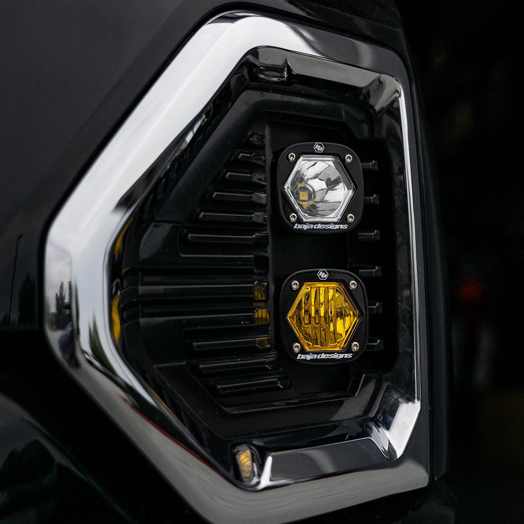 Baja Designs 448084 S1 Dual Fog Pocket Light Kit for Select GMC Sierra