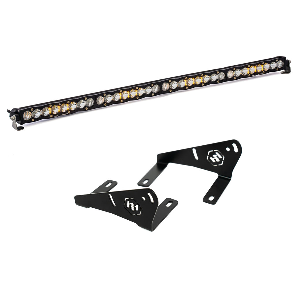 Baja Designs 448092 Polaris RZR Pro R 40” S8 Roof Bar Kit for Select Polaris RZR Pro R 4 Premium, Polaris RZR Pro R 4 Sport, Polaris RZR Pro R 4 Ultimate, Polaris RZR Pro R 4 Ultimate Launch Edition, Polaris RZR Pro R Premium, Polaris RZR Pro R Sport,