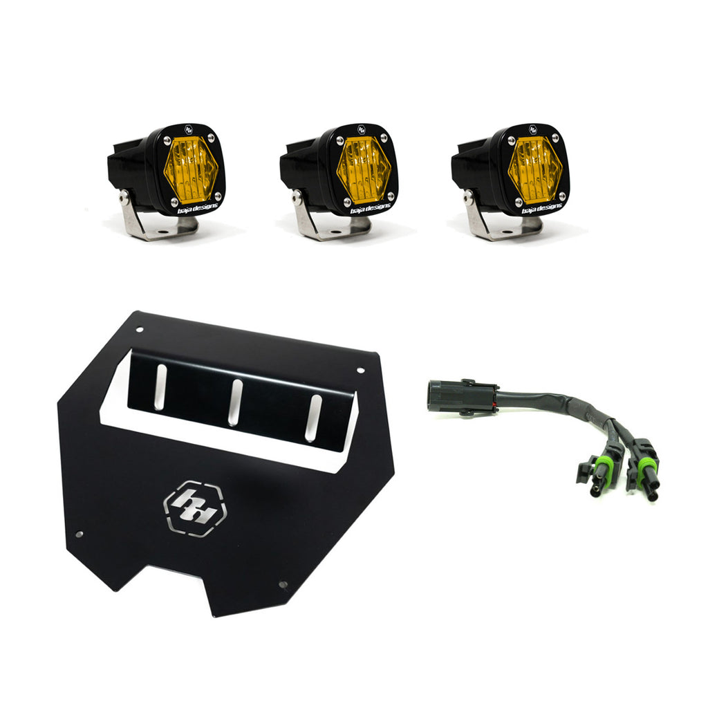 Baja Designs 448099 Polaris RZR Pro R S1 Lower Facia Kit for Select Polaris RZR PRO XP, Polaris RZR PRO XP 4, Polaris RZR PRO XP 4 Orange Madness LE, Polaris RZR PRO XP 4 Premium, Polaris RZR PRO XP 4 Sport, Polaris RZR PRO XP 4 Ultimate, Polaris RZR PRO