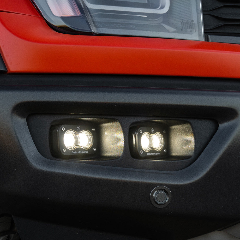 Baja Designs 448162 Toyota S2 SAE OEM Fog Light Replacement Kit for Select Toyota Tundra
