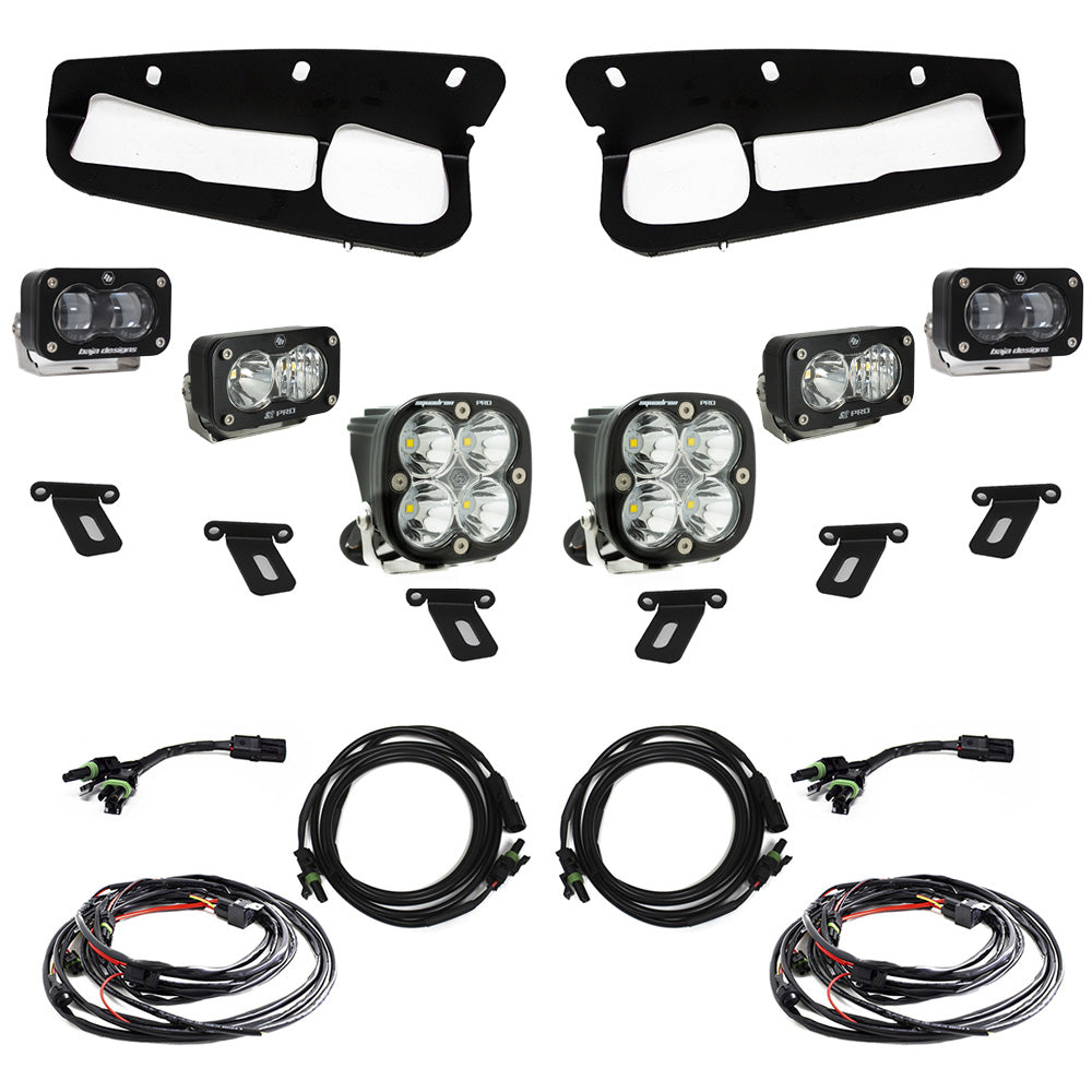 Baja Designs 448175 Ford Bronco S2 SAE “Pro” Fog Pocket Light Kit for Select Ford Bronco