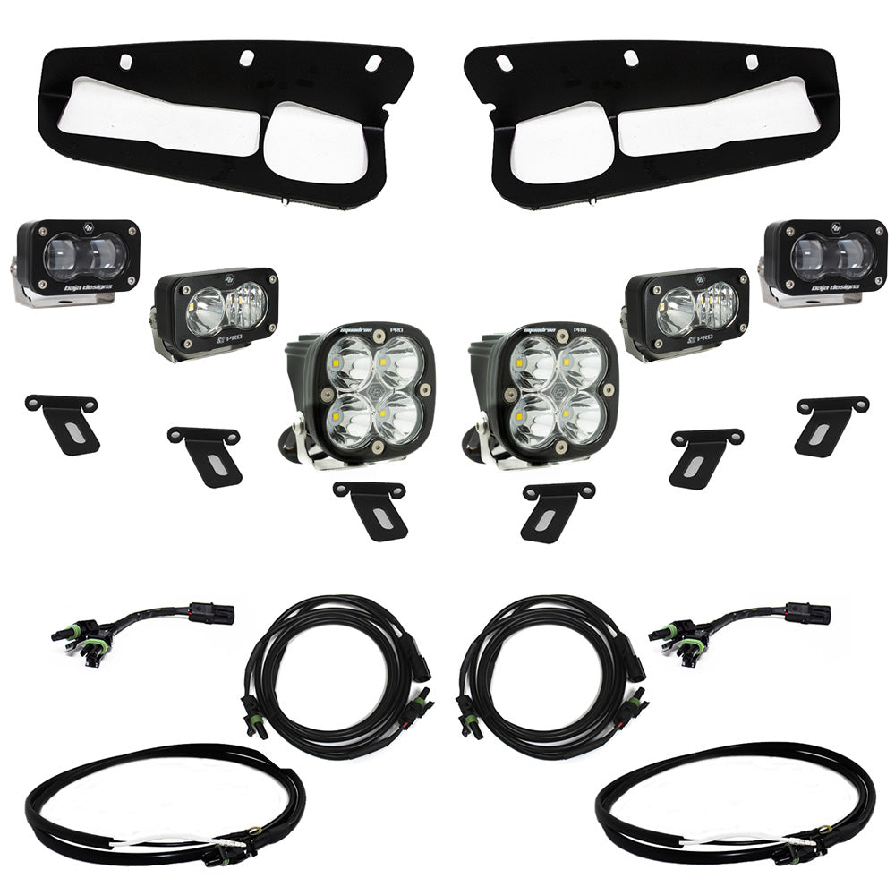 Baja Designs 448175UP Ford Bronco S2 SAE “Pro” Fog Pocket Light Kit for Select Ford Bronco