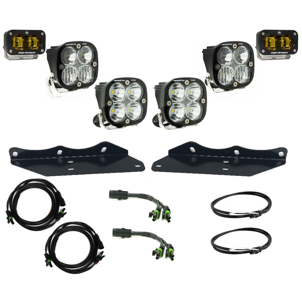 Baja Designs 448177 Ford Raptor Squadron/S2 SAE “Pro” Fog Pocket Light Kit for Select Ford F-150