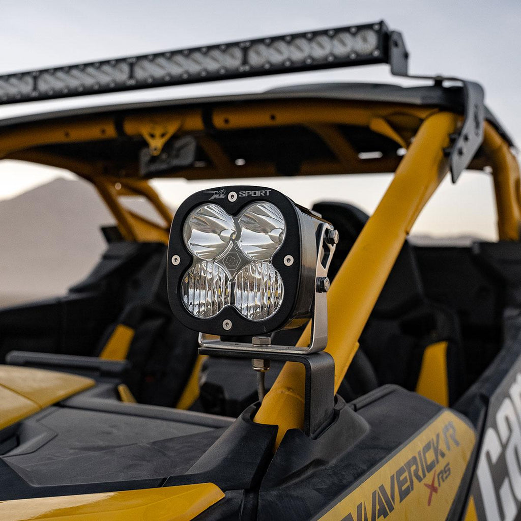 Baja Designs 448187 Can-Am Maverick R XL Sport A-Pillar Kit for Select Can-Am Maverick R