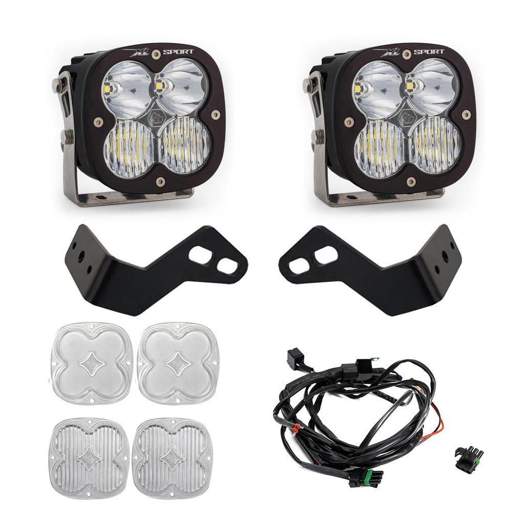 Baja Designs 448187 Can-Am Maverick R XL Sport A-Pillar Kit for Select Can-Am Maverick R