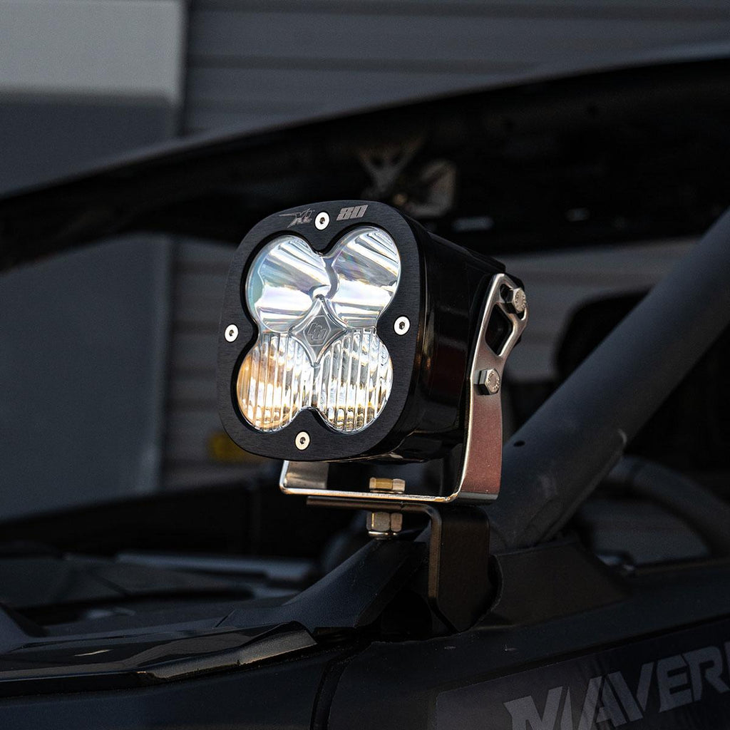 Baja Designs 448189 Can-Am Maverick R XL80 A-Pillar Kit for Select Can-Am Maverick R