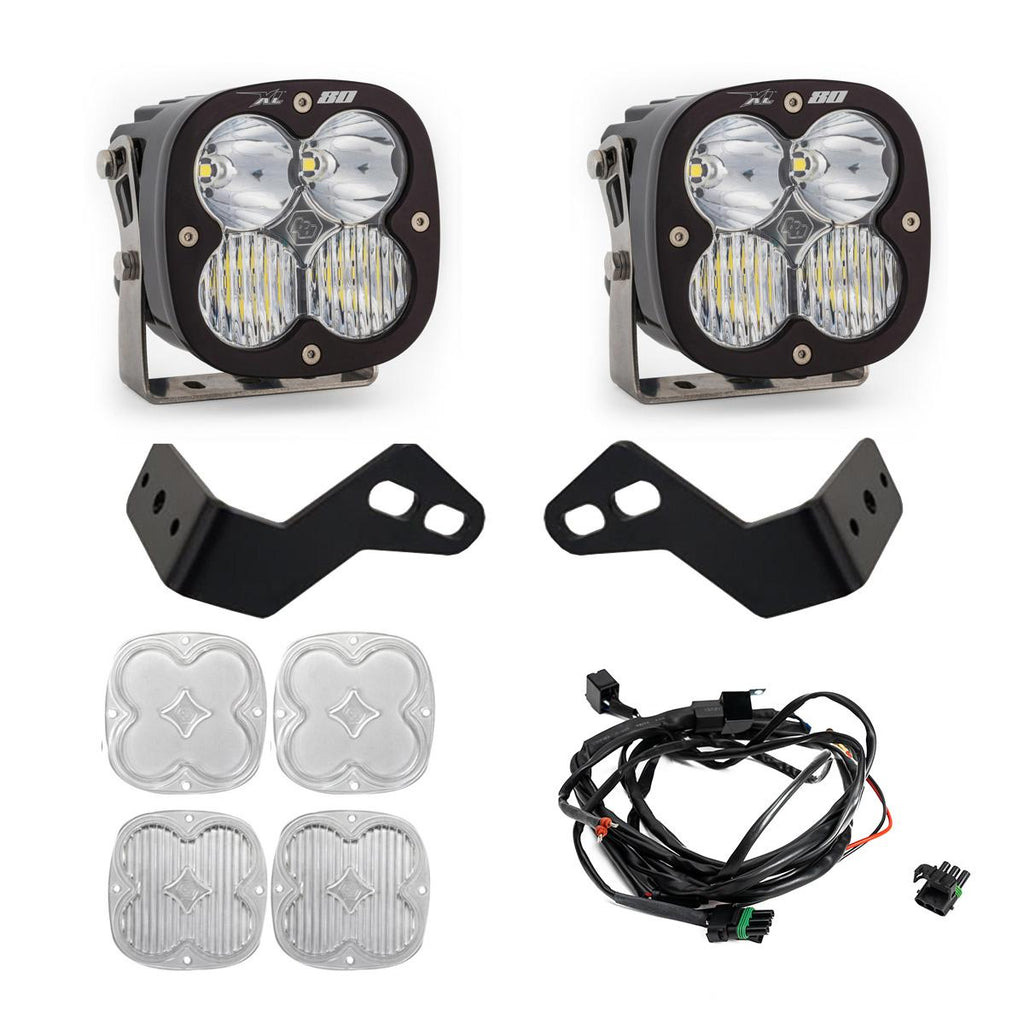 Baja Designs 448189 Can-Am Maverick R XL80 A-Pillar Kit for Select Can-Am Maverick R
