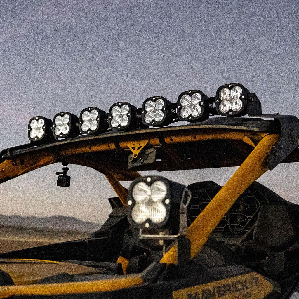Baja Designs 448200 Can-Am Maverick R 7XL Linkable Roof Mount Kit for Select Can-Am Maverick R
