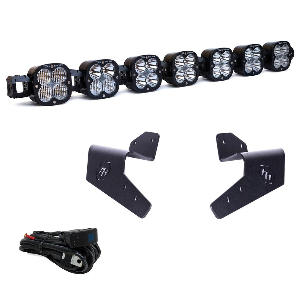 Baja Designs 448200 Can-Am Maverick R 7XL Linkable Roof Mount Kit for Select Can-Am Maverick R