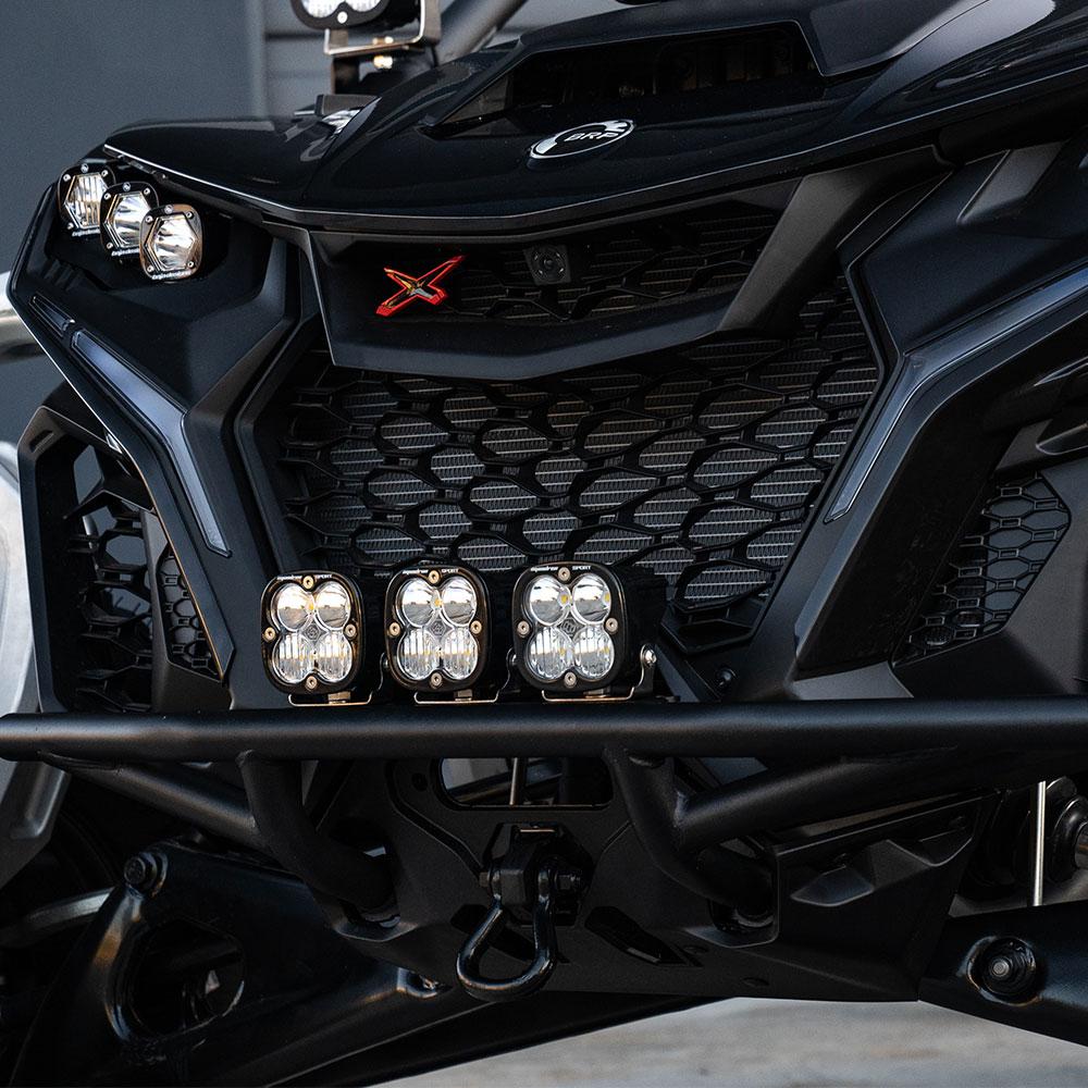 Baja Designs 448203 Can-Am Maverick R Pre-Runner Bumper Light Kits for Select Can-Am Maverick R