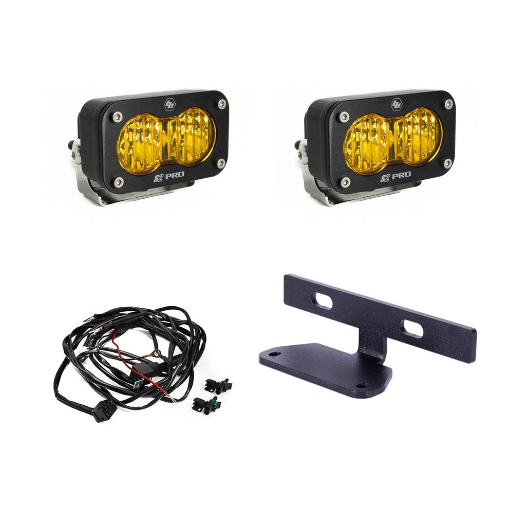 Baja Designs 448208 Can-Am Maverick R Dual S2 Pro Hood Kit for Select Can-Am Maverick R