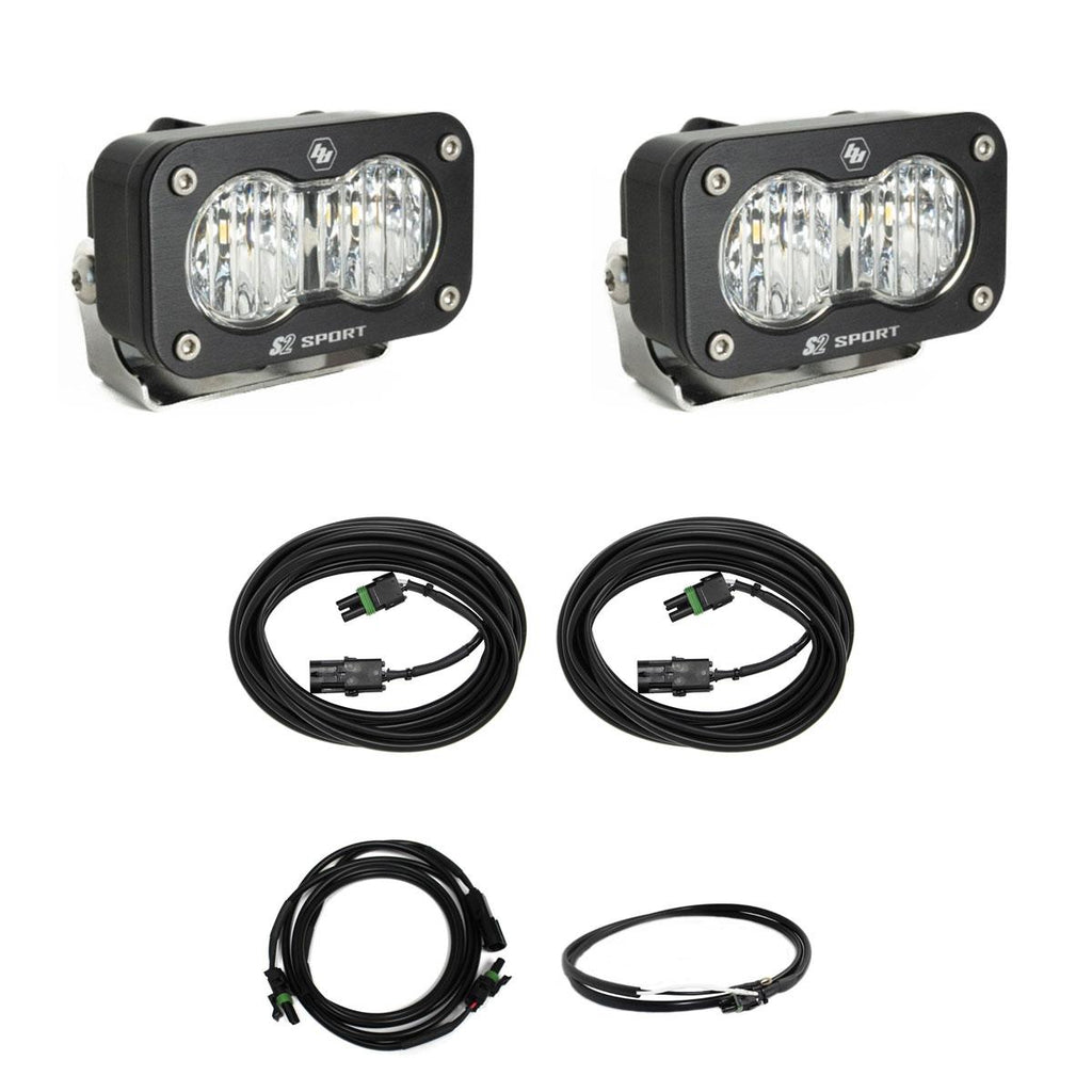 Baja Designs 448209UP S2 Sport Dual Reverse Light Kit for Select Ford F-250 Super Duty, Ford F-350 Super Duty