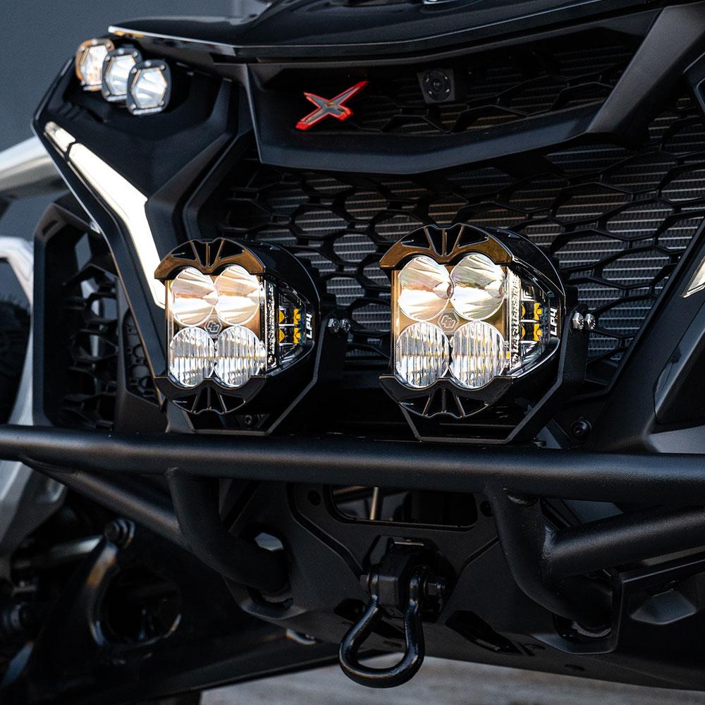 Baja Designs 448216 Can-Am Maverick R Pre-Runner Bumper Light Kits for Select Can-Am Maverick R