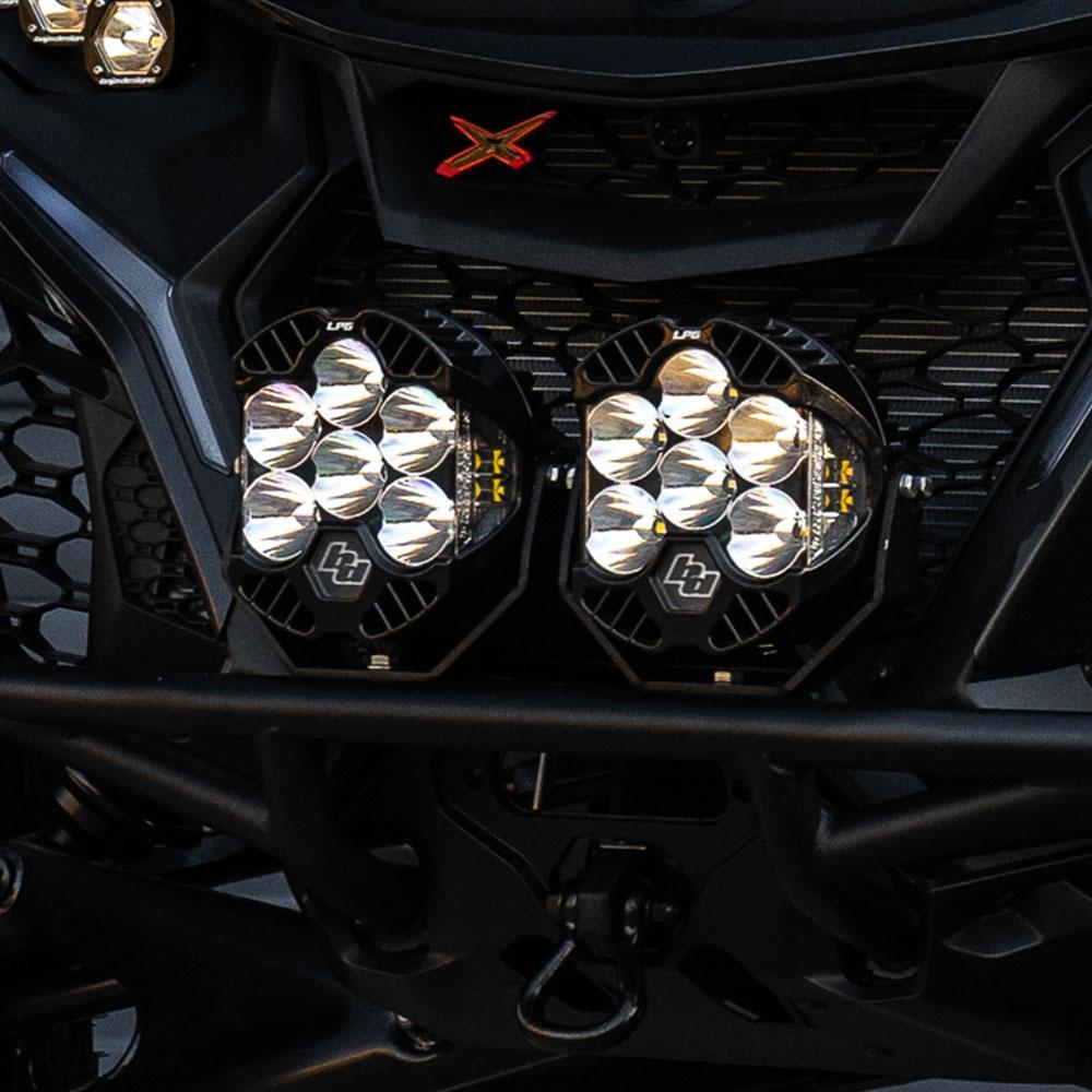 Baja Designs 448217 Can-Am Maverick R Pre-Runner Bumper Light Kits for Select Can-Am Maverick R