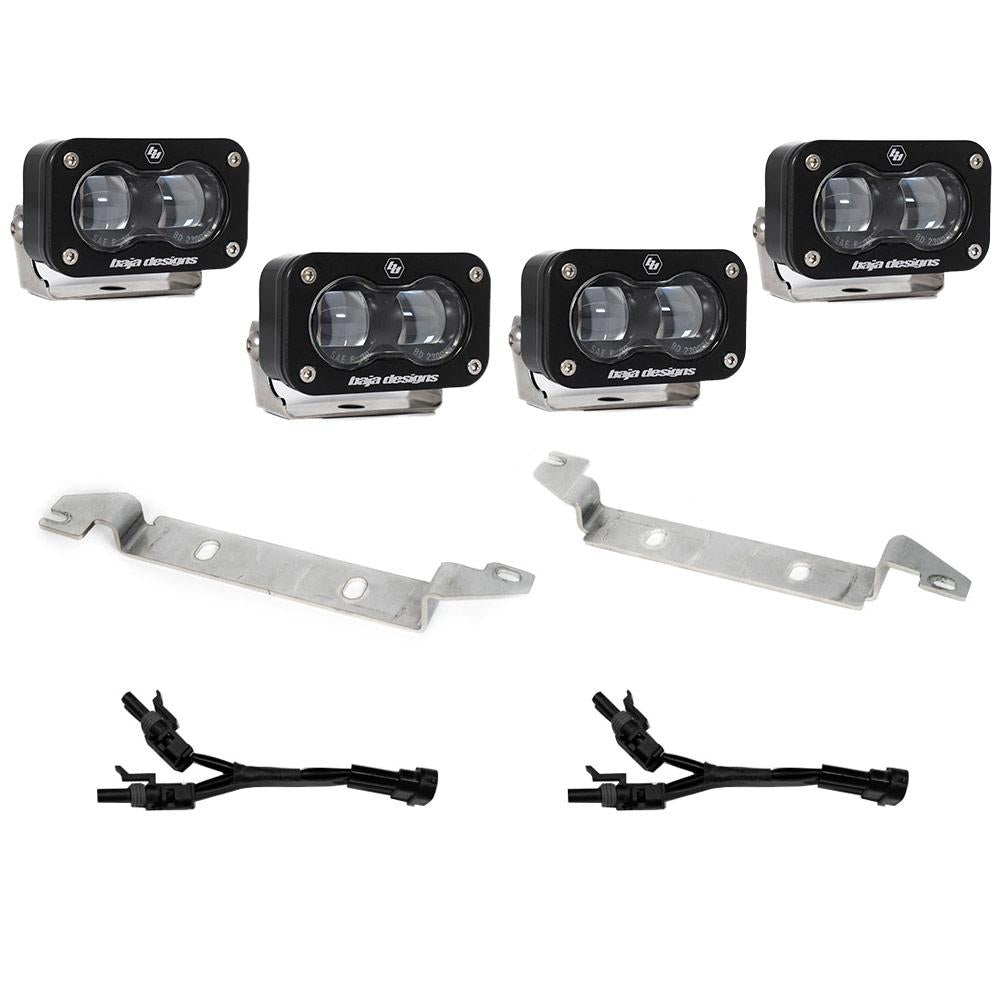 Baja Designs 448239 Toyota S2 SAE OEM Fog Light Replacement Kit for Select Toyota Tacoma