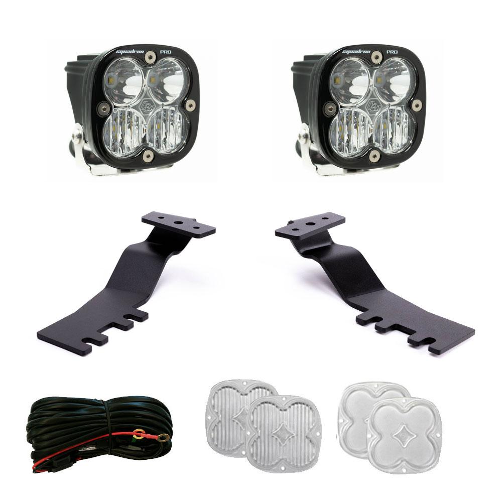 Baja Designs 448241 Toyota Tacoma Squadron Pro A-Pillar Kit for Select Toyota Tacoma