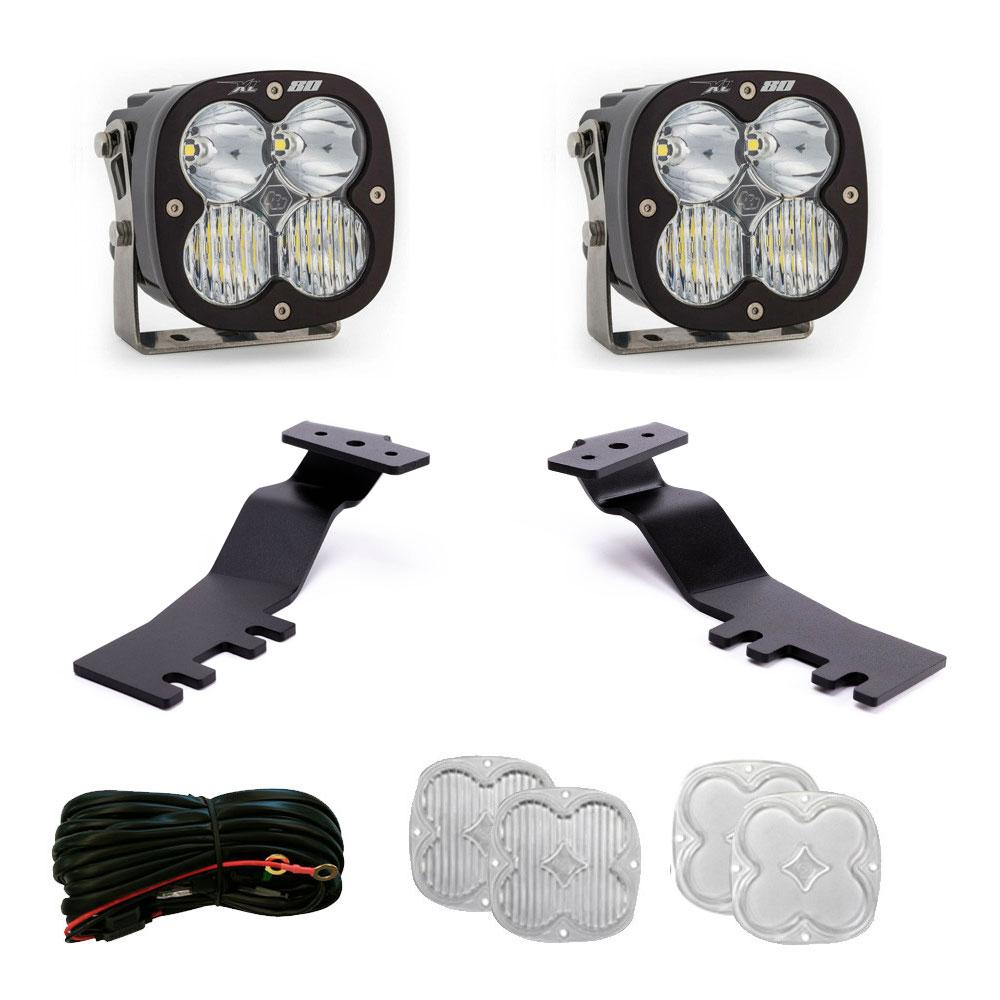 Baja Designs 448245 Toyota Tacoma XL80 A-Pillar Kit for Select Toyota Tacoma