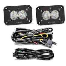 Load image into Gallery viewer, Baja Designs 481005 S2 Pro Black Flush Mount LED Auxiliary Light Pod