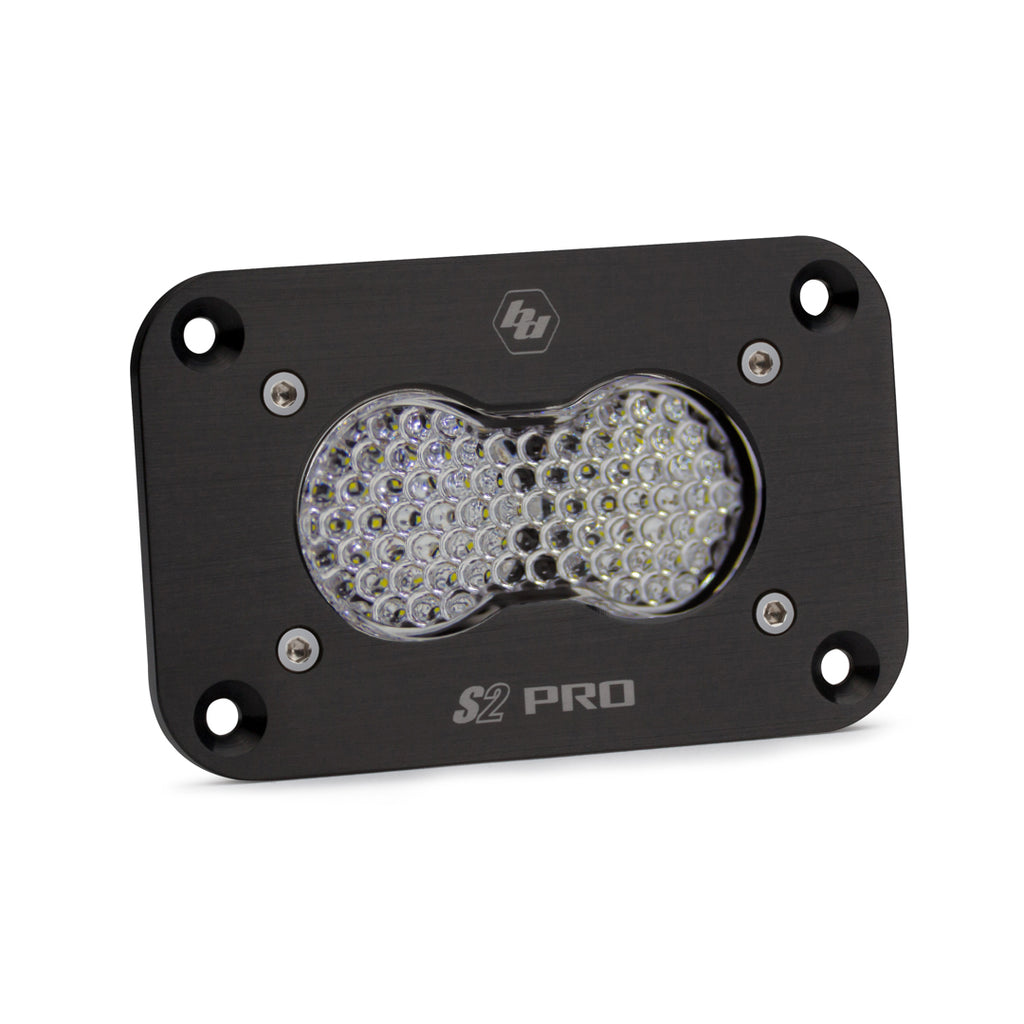 Baja Designs 481006 S2 Pro Black Flush Mount LED Auxiliary Light Pod